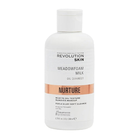 Revolution Skin Nurture Meadowfoam Milk Oil Cleanser 200ml
