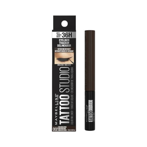 Maybelline Tattoo Studio Liquid Ink Eyeliner 002 Dark Henna Brown