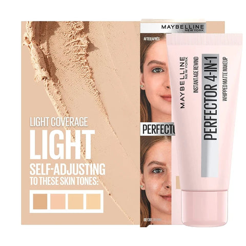 Maybelline Perfector 4-In-1 Whipped Matte Makeup 01 Light 30ml