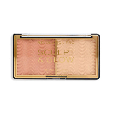 Revolution Pro Contour Palette Sculpt & Glow Light-Medium