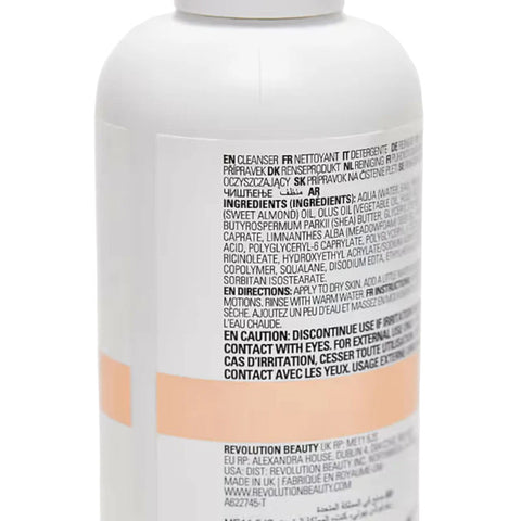 Revolution Skin Nurture Meadowfoam Milk Oil Cleanser 200ml