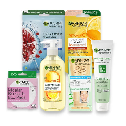 Garnier Essentials Skincare Pack 6pc